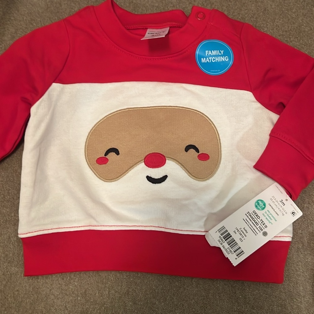 Santa sweatshirt set - Picture 2 of 4